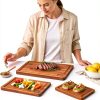 Royal Craft Wood Bamboo Cutting Board Set 3-Piece-2