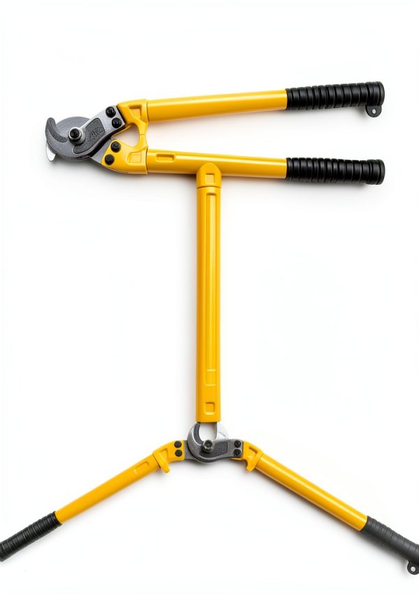 QWORK Wire Rope Cutter Alloy Steel 18 Inch Efficient Cutting-5