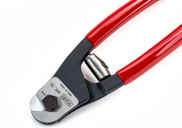 TONE Wire Rope Cutter Red Plastic Handle 6mm Cutting-2