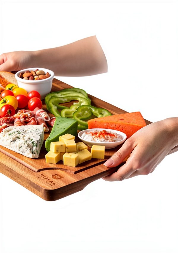 Royal Craft Wood Bamboo Cutting Board Set 3-Piece-7