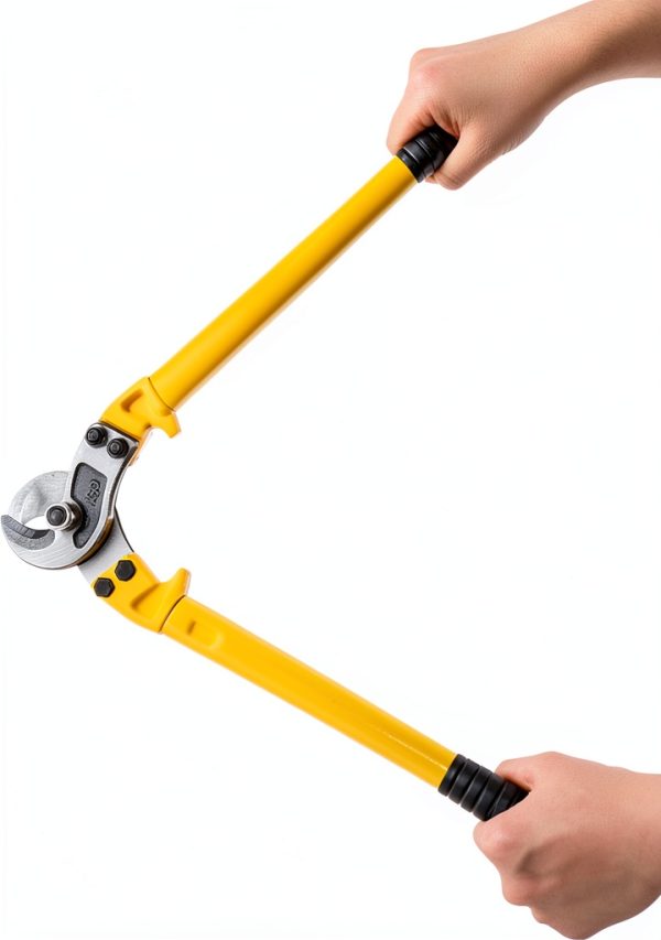 QWORK Wire Rope Cutter 18 Inch Chromium Vanadium Steel-4