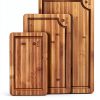 Royal Craft Wood Bamboo Cutting Board Set 3-Piece-3