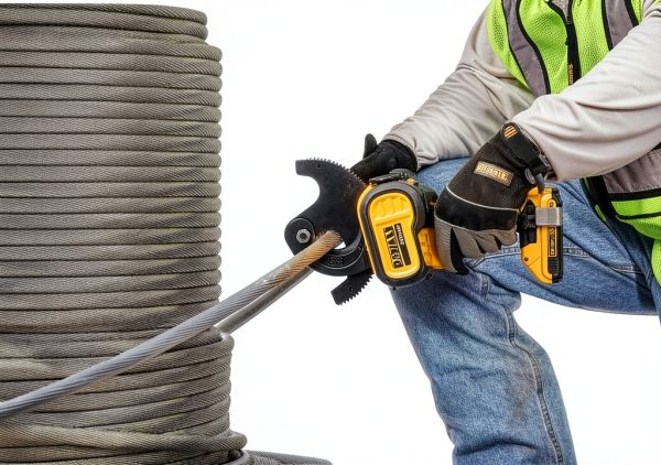 Dewalt Cable Cutter Kit Battery Powered LED Light-3