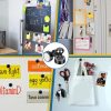 LOVIMAG Black Fridge Magnets Strong Small Round Metal-6
