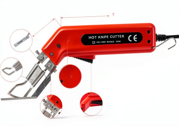 VOTOER Hot Knife Electric Tool for Rope Cutting Sealing-0