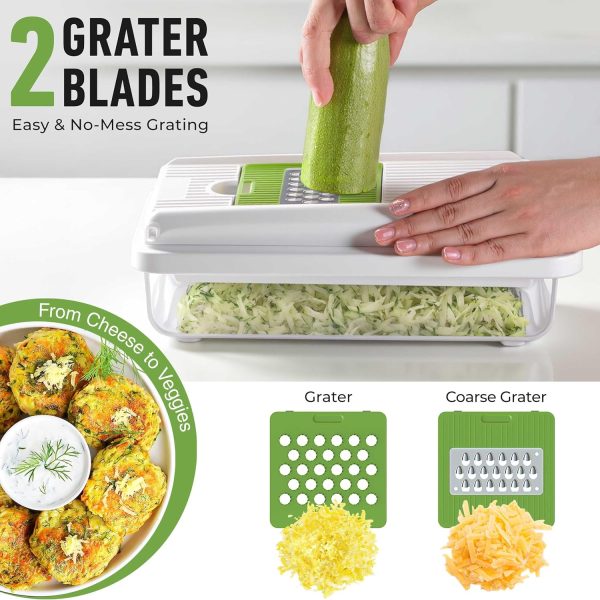 Mueller Vegetable Chopper Stainless Steel Manual Kitchen-5