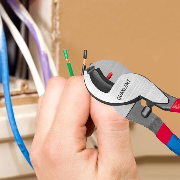 QUAXLENT Big Head Wire Cutter Heavy Duty Steel Ergonomic-6