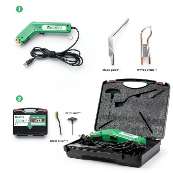 Huanyu Electric Cutter Green Nickel Chromium Alloy Blade-6