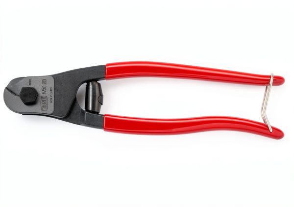 TONE Wire Rope Cutter Red Plastic Handle 6mm Cutting-3