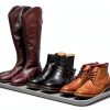 Navaris Gray Shoe Tray Plastic Rectangular-1