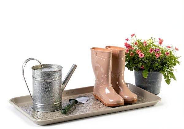 Navaris Gray Shoe Tray Plastic Rectangular-5