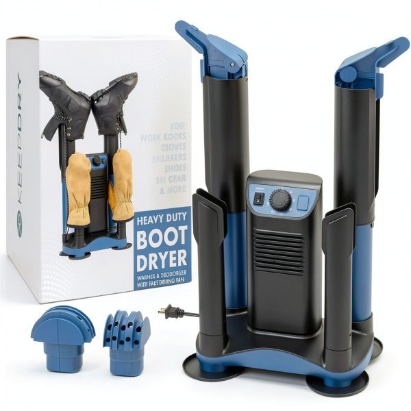 Job Site Black Dryer Shoe Dryer One Size-0