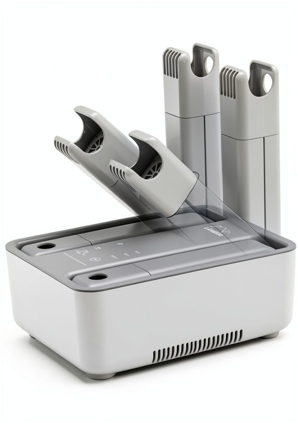 LAVIEAIR Shoe Dryer High Efficiency 180W Foldable Gray White-5