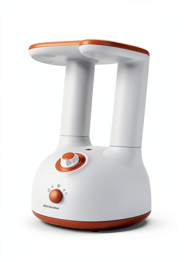 Euphonious Shoe Dryer Adjustable Dual‑Arm Design White Orange-8