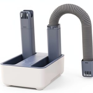 LAVIEAIR Shoe Dryer High Efficiency 180W Foldable Gray White-0