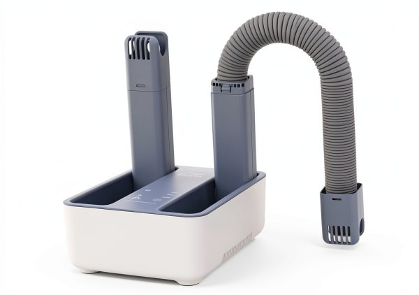 LAVIEAIR Shoe Dryer High Efficiency 180W Foldable Gray White-0