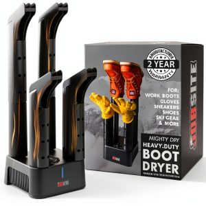 Boot Dryer Job Site 54172 Fan Powered Warm Air Shoe Dryer for Boots-0