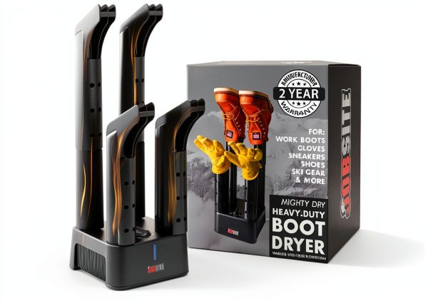 Boot Dryer Job Site 54172 Fan Powered Warm Air Shoe Dryer for Boots-0