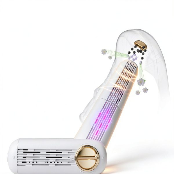 Shoe Dryer QIATAILI Portable UV Sanitizer Dual Zone Boot Dryer-2