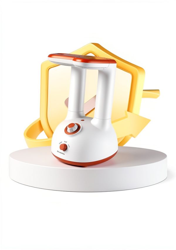 Euphonious Shoe Dryer Adjustable Dual‑Arm Design White Orange-6