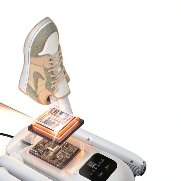Shoe Dryer QIATAILI Portable UV Sanitizer Dual Zone Boot Dryer-1