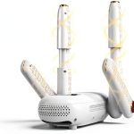 Shoe Dryer QIATAILI Portable UV Sanitizer Dual Zone Boot Dryer-0