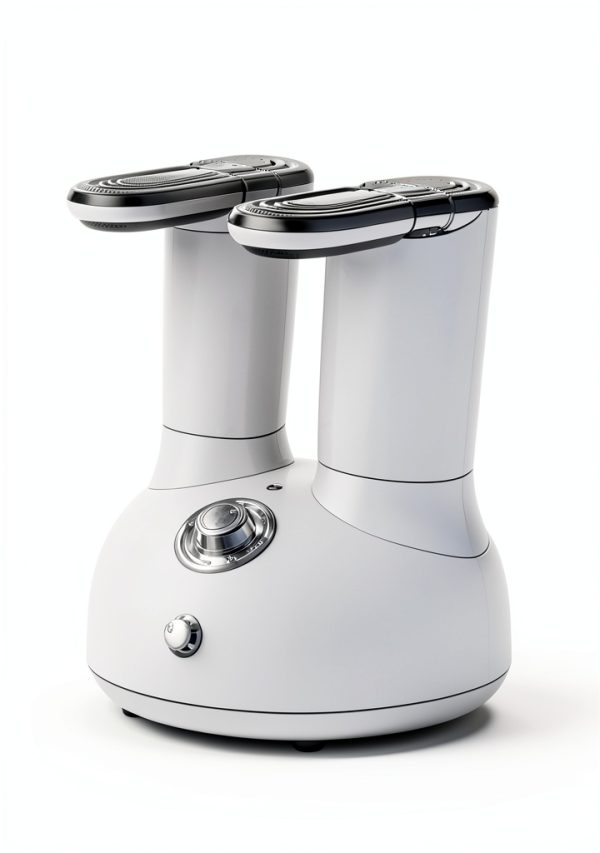 Euphonious Shoe Dryer Adjustable Dual‑Arm Design White Orange-2