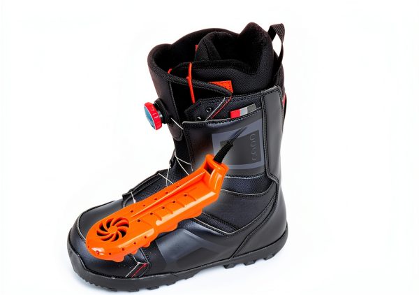 DryGuy Travel Dry DX Boot Dryer Orange Black Portable Shoe Warmer-1