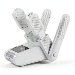 Boot Dryer for Work Boots, Shoe Dryer with Heat Blower, Glove Dryer & Boot Warmer - UV dual light source purification - intelligent timer - white-0