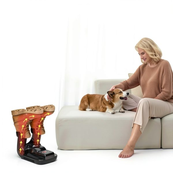 Dr. Prepare Boot Dryer Shoe and Glove Warmer with Rack Timer-3