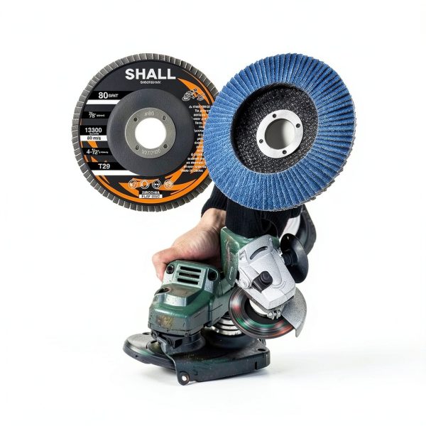 SHALL 24-Pack Flap Disc 4.5" x 7/8" Zirconia Grinding Wheel-5