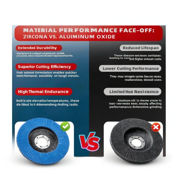 50 Pack 40 Grit Zirconia Flap Discs 4.5" x 7/8" T27 for 4 1/2 Inch-4