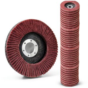 Flap Discs 4.5" Assorted Grit - 40/60/80/120 Aluminum Oxide Grinding-0