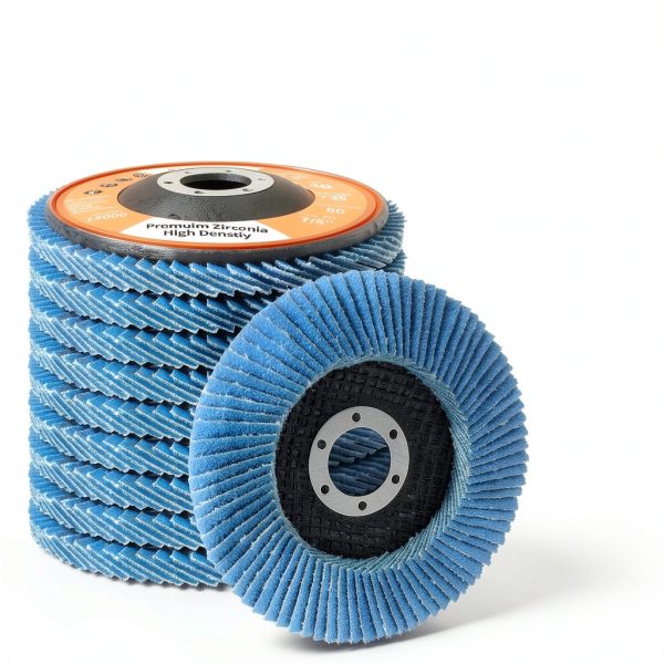 T29 Flap Disc 4 1/2 x 7/8 Inch 40 Grit High Density 80 Flaps 10 Pack-4