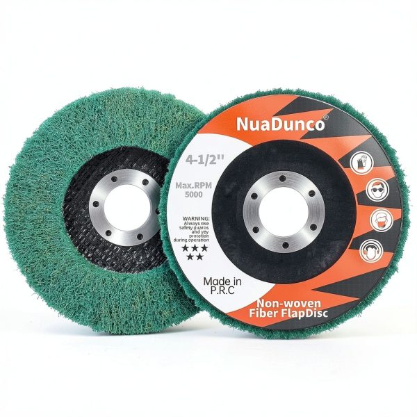 15Pcs 180# 320# 600# Scour Flap Disc 4 1/2 Inch Angle Grinder Attachment for Metal & Wood Scouring Pads Polishing Wheel Sanding Disc Paint Rust Remover-3