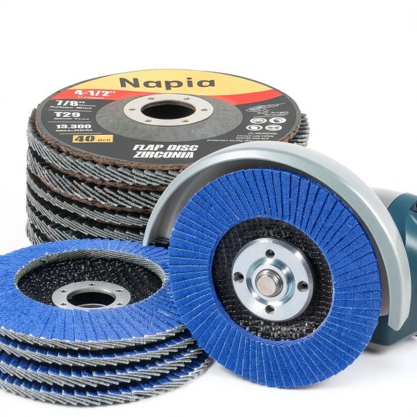Flap Discs 4 1/2 Angle Grinder Napia 40 Piece Zirconia Set-4
